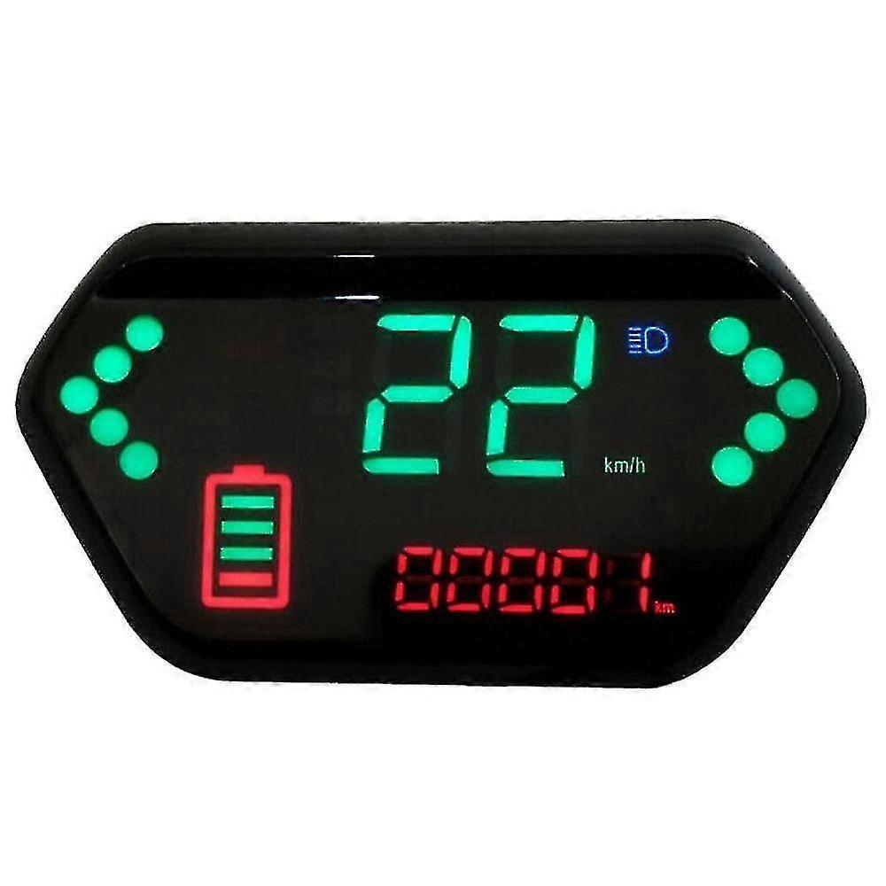 48v / 60v Cycle Lcd Display Meter Compatible Electric Cycle