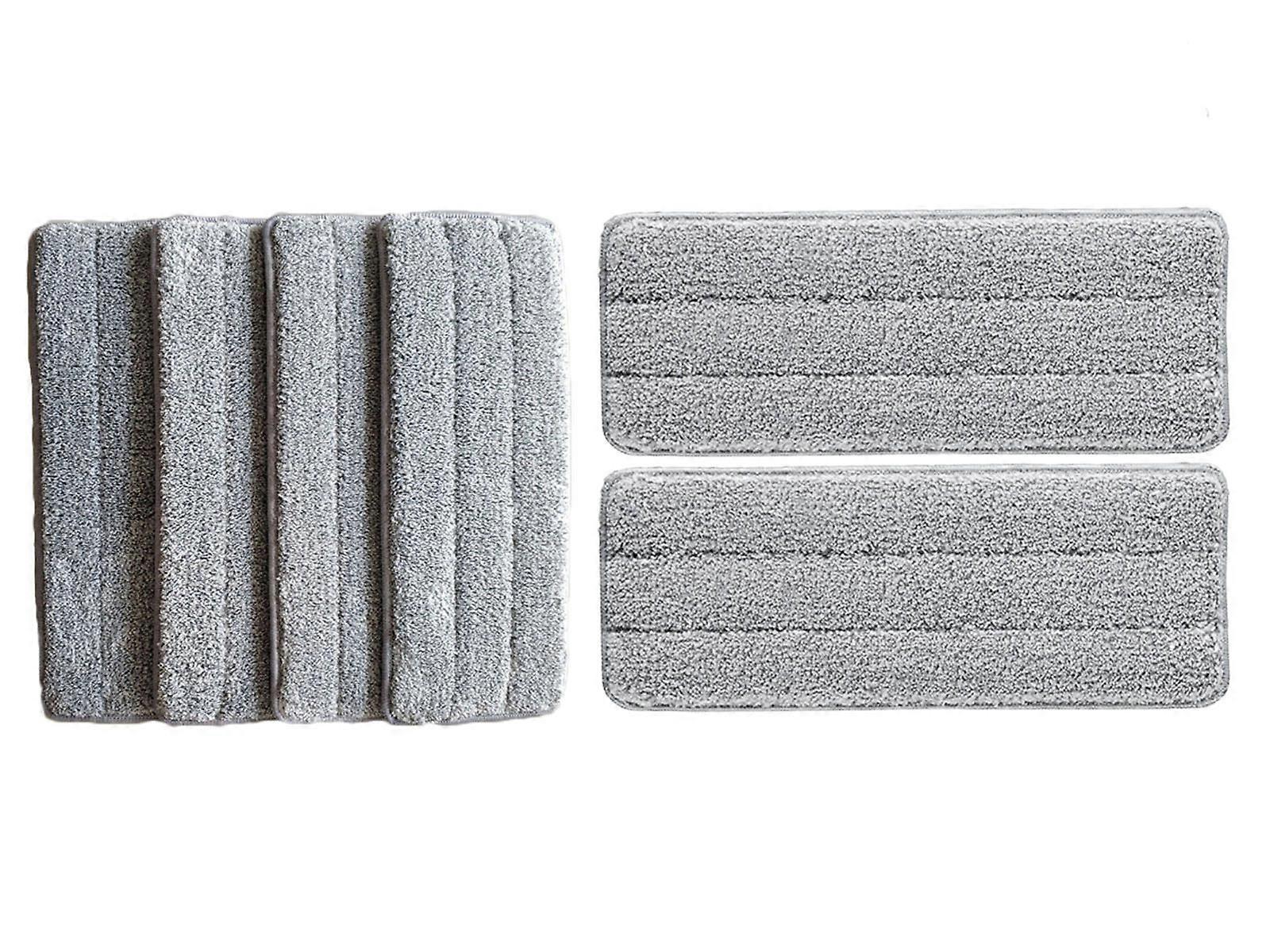 6Pcs Flat Mop Pad Cloth Replacement Cloth for Self-wringing Mop