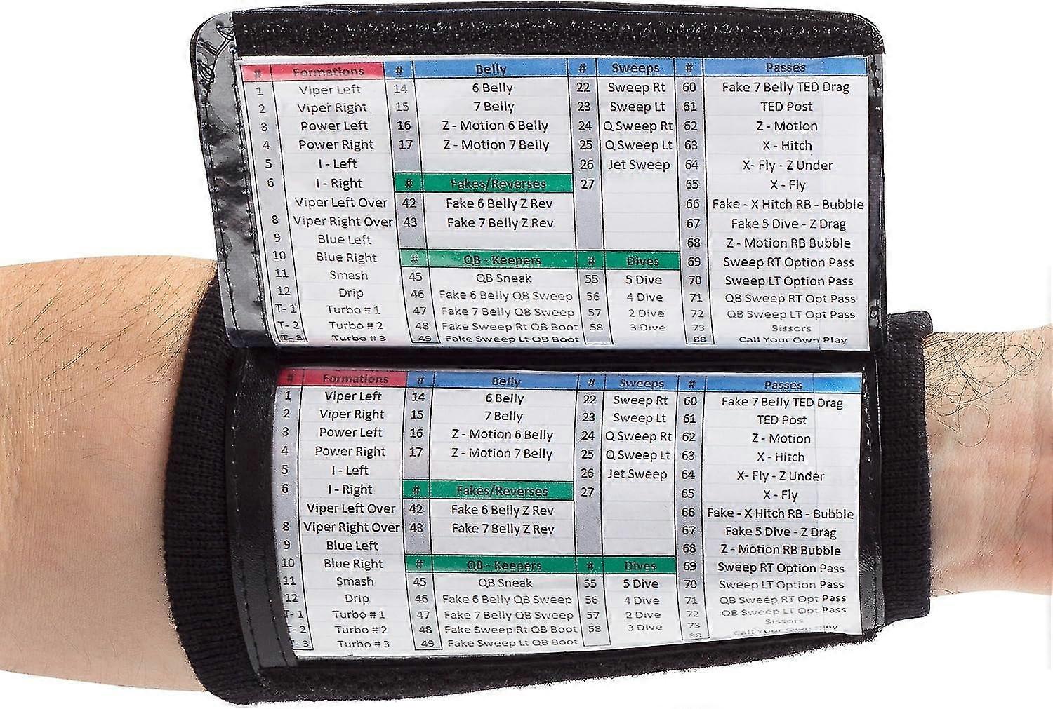 Fotbollsmatch Handleder Quarterback Utrustning Handleder Spel