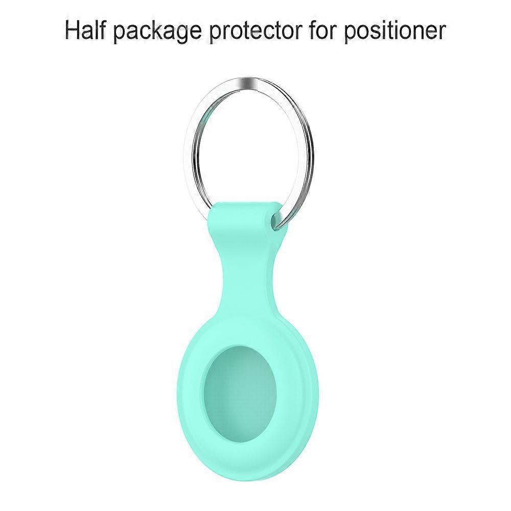 Protective Case Compatible with Airtags 2021 Silicone Holder with Key Chain Portable Protector Case Easy Attach