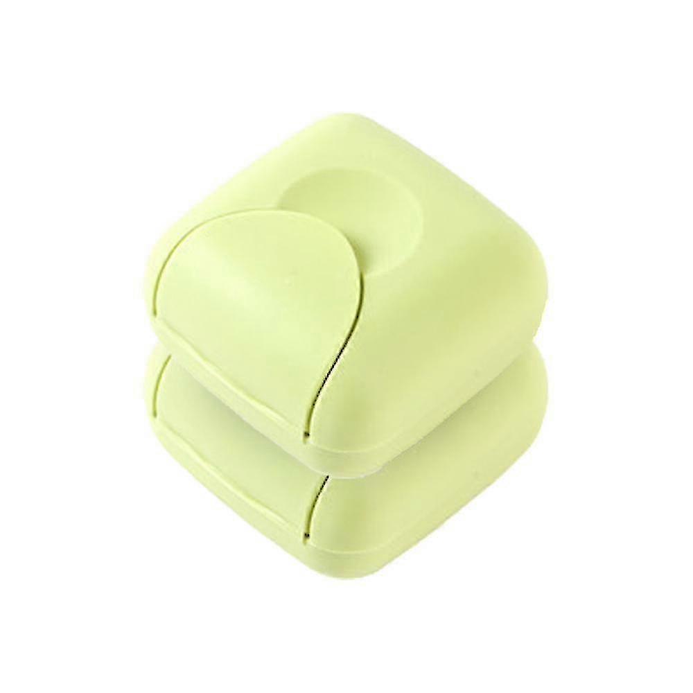 2 Pcs Plastic Soap Case Holder Container Box For Home Outdoor Hiking