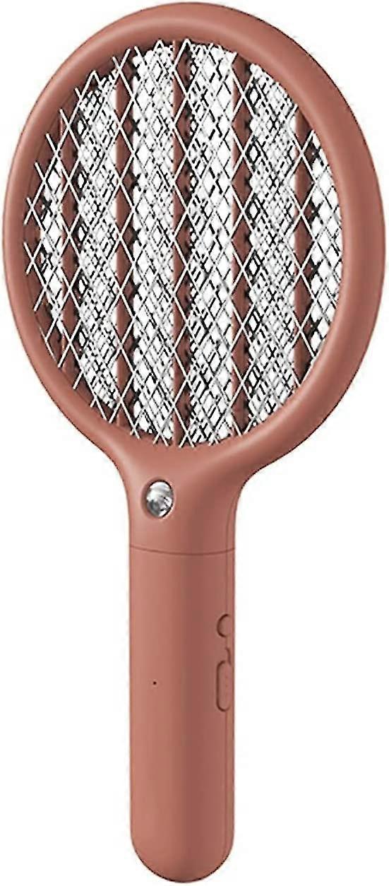 Electric Mosquito Swatter Led Electric Mosquito Swatter 800mah Usb Rechargeable 3-layer Safety Net