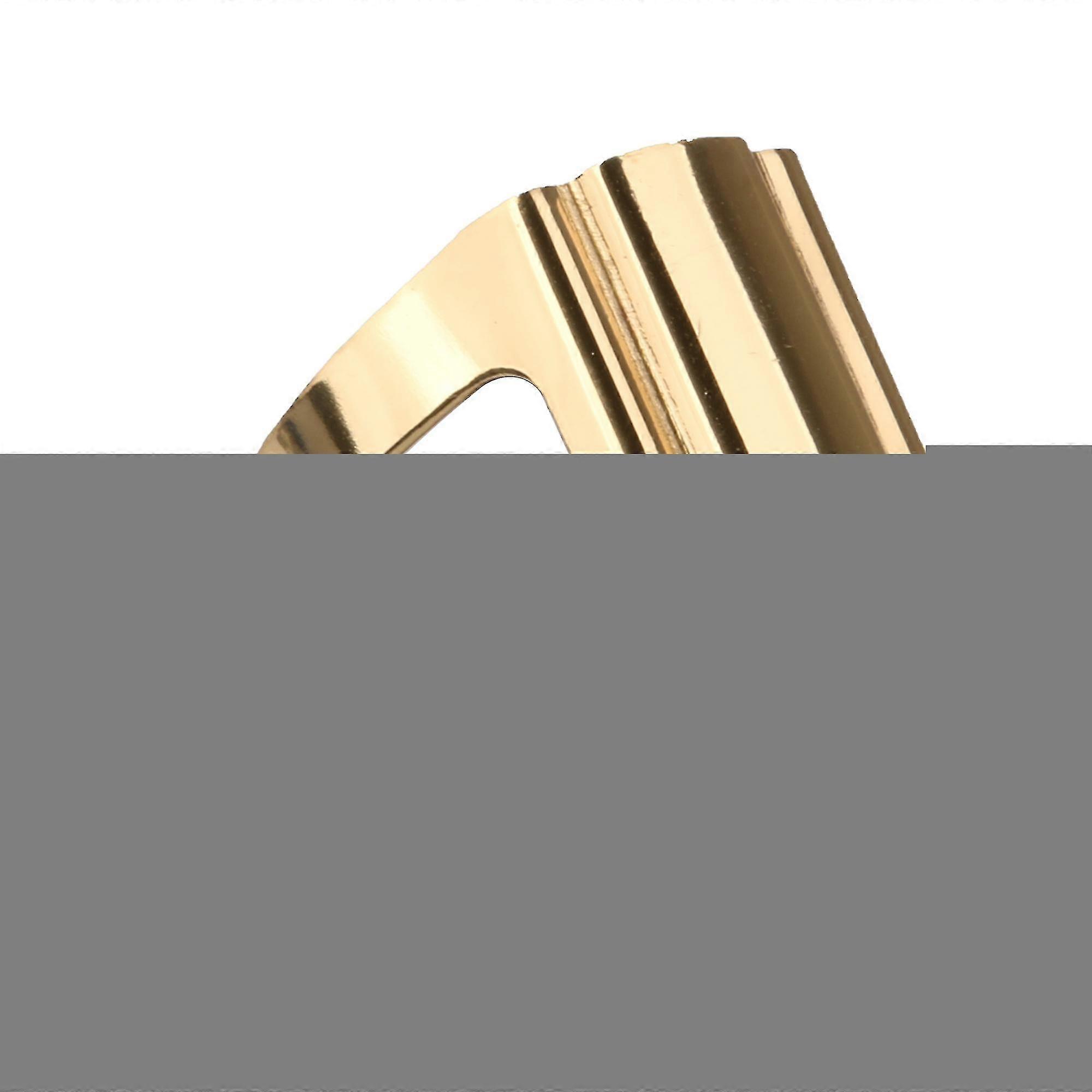 Soprano Sax Saxophone Brass Ligature For Repair 0.98x0.91inch Golden