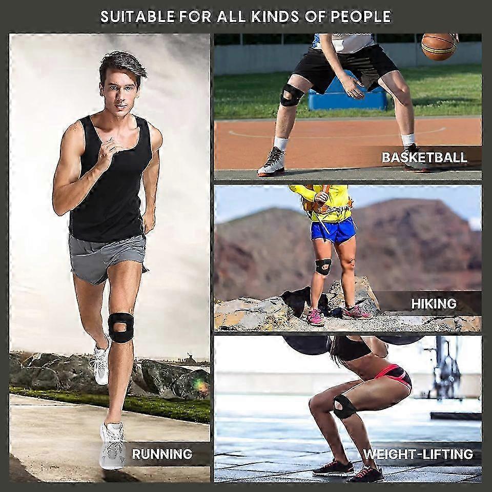 Knee Brace Hinged Compression Sleeve Joint Support Open Patella Stabilizer TF | UK Knee Brace Hinged Compression Sleeve Joint Support Open Patella Stabilizer TF | UK
