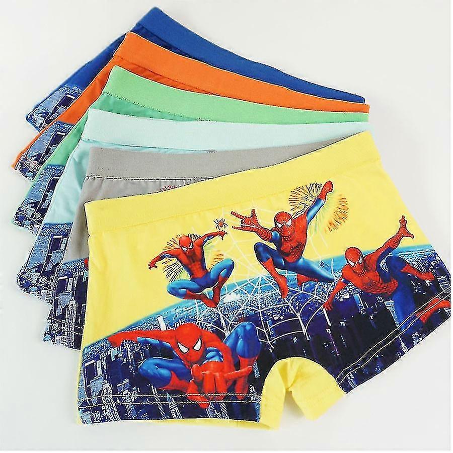 Kids Spiderman Underpants Boys Boxer Hero Underpants Boxer Underpants