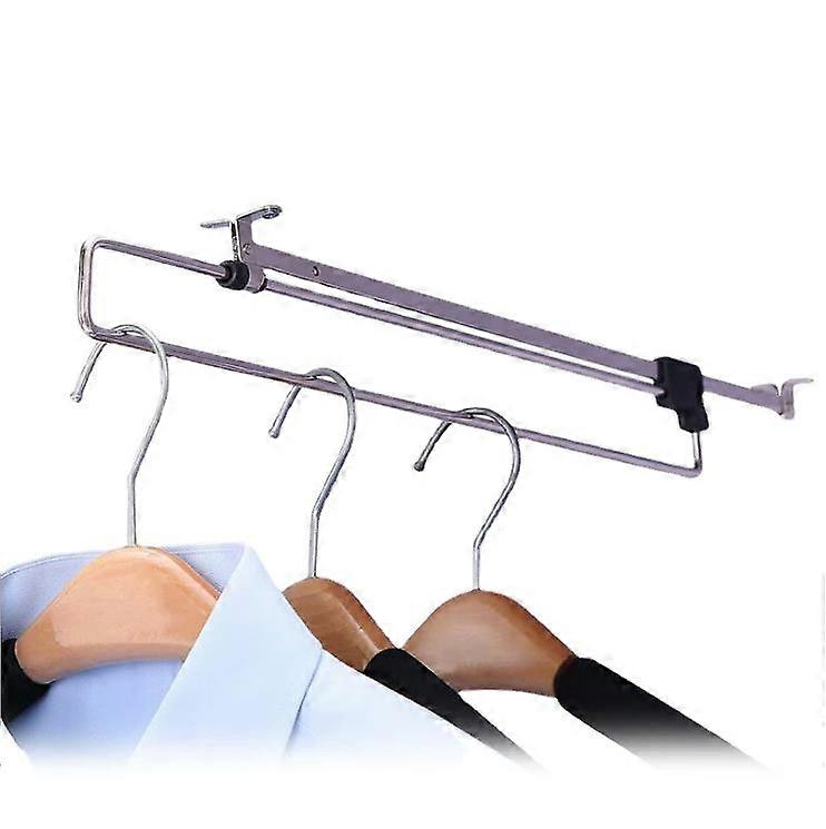 2 x Sliding Clothes Rack Telescopic Clothes Rack 250 mm