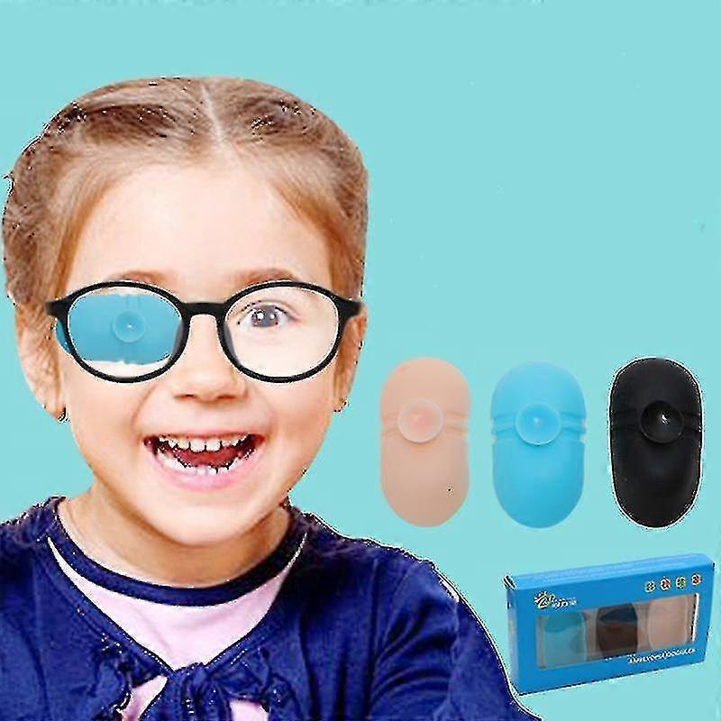 Τα μπαλώματα ματιών Amblyopia eye patches σιλικόνης επιδέσμους μαξιλαριών ματιών για τα παιδιά παιδιά