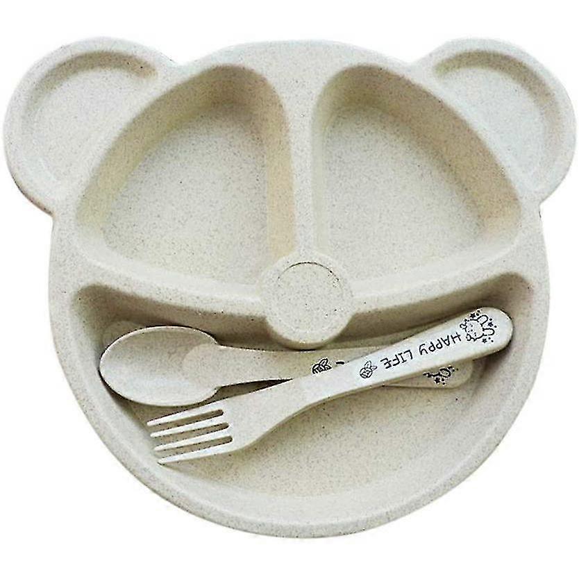 3pcs Children's Tableware Set, Children's Plate Divided Set