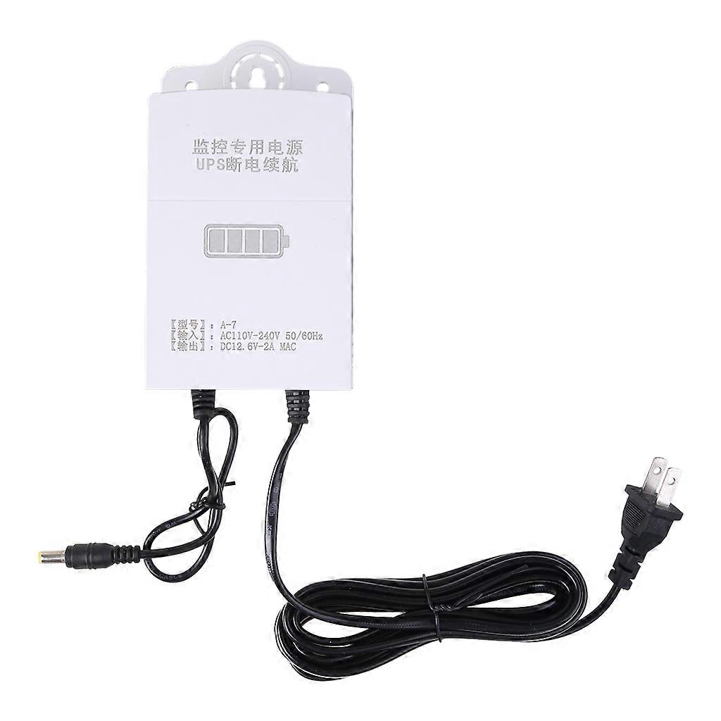 12V-2A Mini UPS Battery Backup for WiFi, Router, Modem Universal Interface