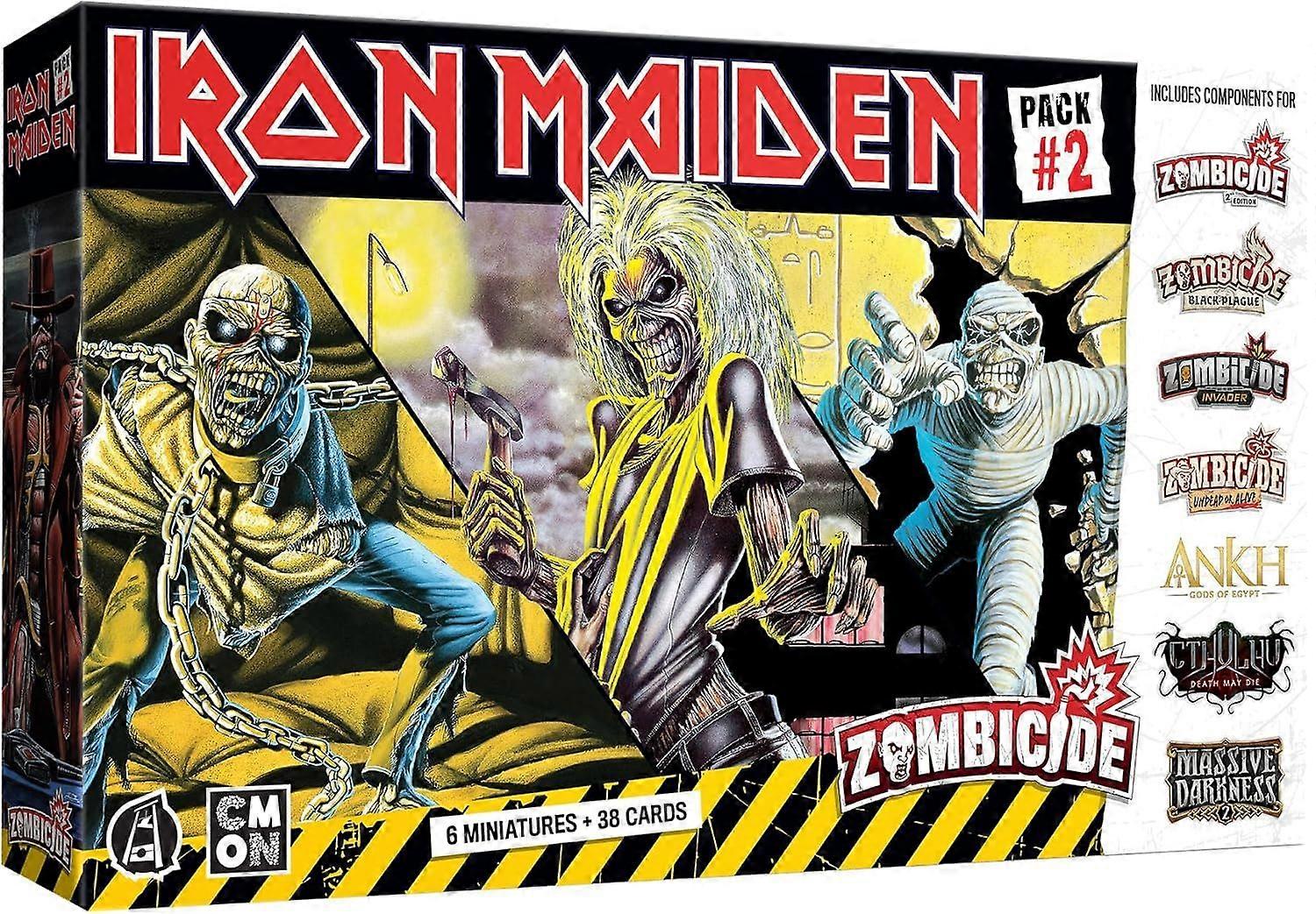 CMON Iron Maiden Character Pack #2 Miniature Game