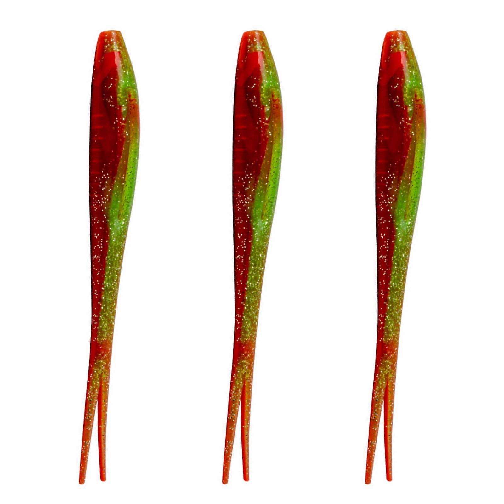 Kaesi 3Pcs 17cm/16g Soft Lure High Elasticity Bite Resistant Tempting Simulation Large Forked Tails Floating Lures Fishing Accessories