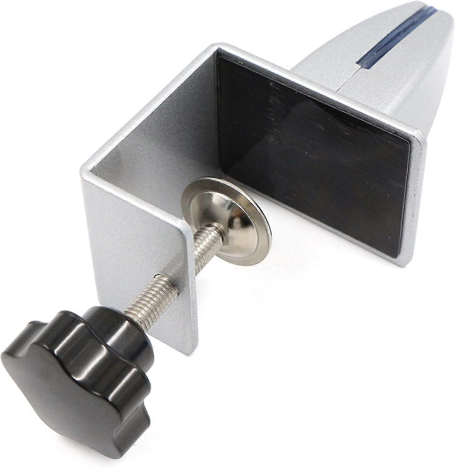 1pc Glass Clamp Shelf Brackets - Maximum Desktop: 3-20mm,Silver