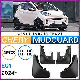 Uitstekende spatlappen Spatborden Geschikt voor Chery EQ1 2024 Spatborden Bandenspatborden Spatlappen Wielbeschermers Accessoires 4x Band