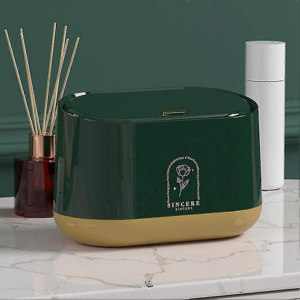 Office Dressing Table Trash Can Desk Desktop Mini Bin Garbage