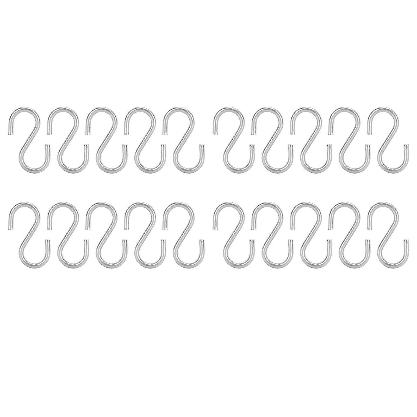 20Pcs φορητός κρεμασμένος κάτοχος μετάλλων γάντζου S 304 για τη βασική πετσέτα M3