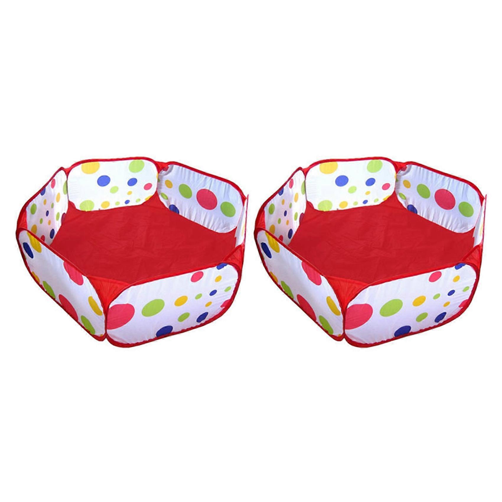 2X Parc pliable pour cochon d'Inde Parc portable pour petits animaux Clôture d'exercice extérieure/intérieure ouverte pour