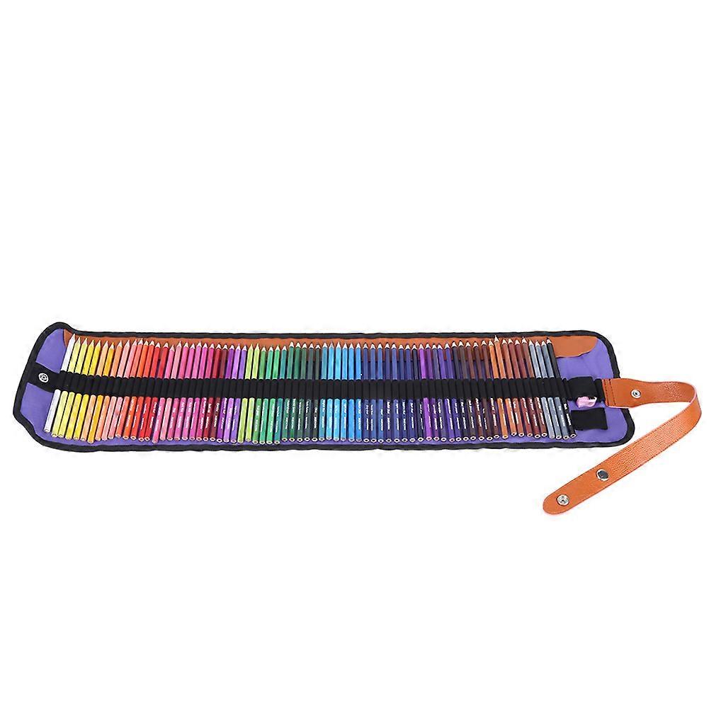 72 Colors School Student Art Pencils Pencils Case Sharpener Drawing Sketching Set