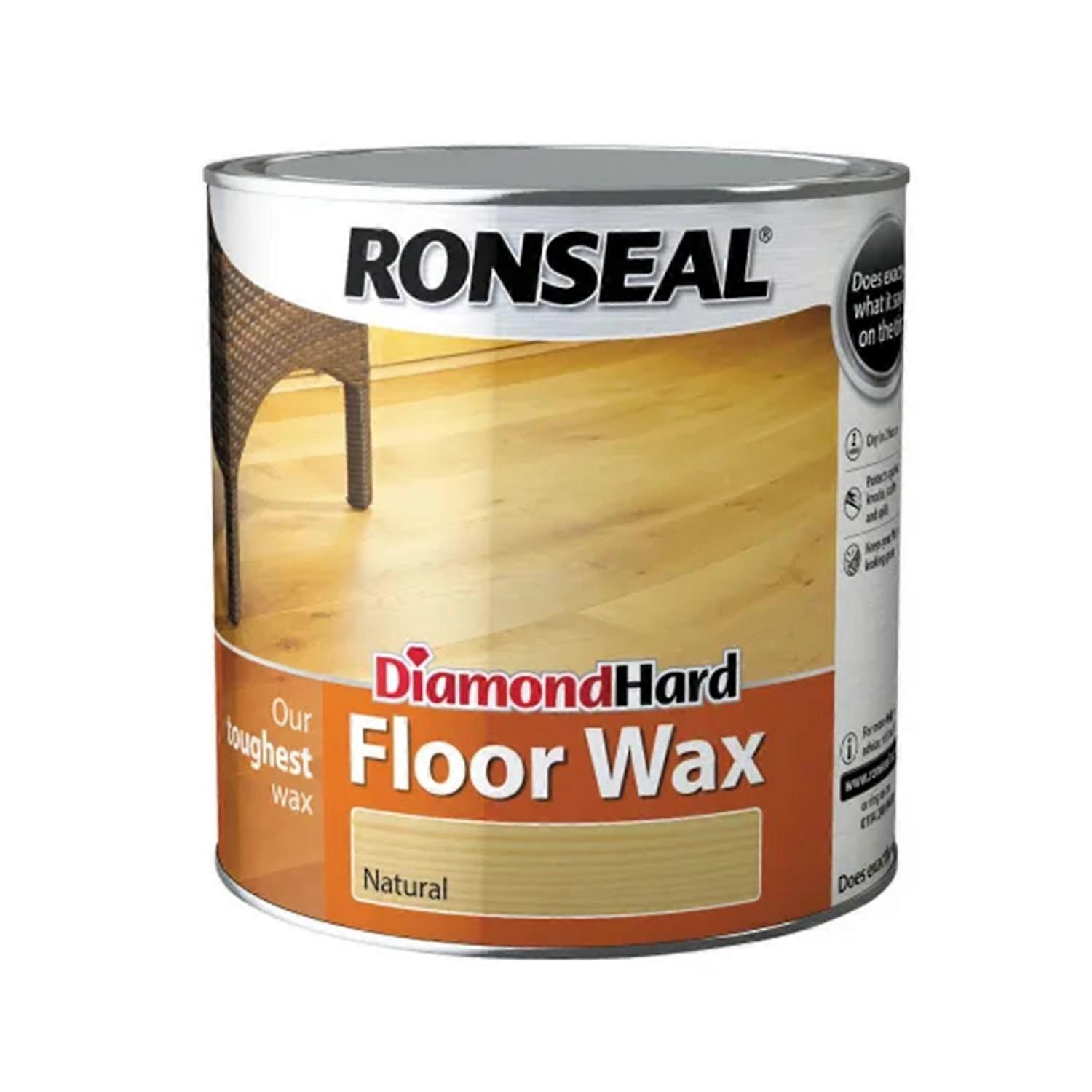Diamond Hard Floor Wax Natural 2.5 litre