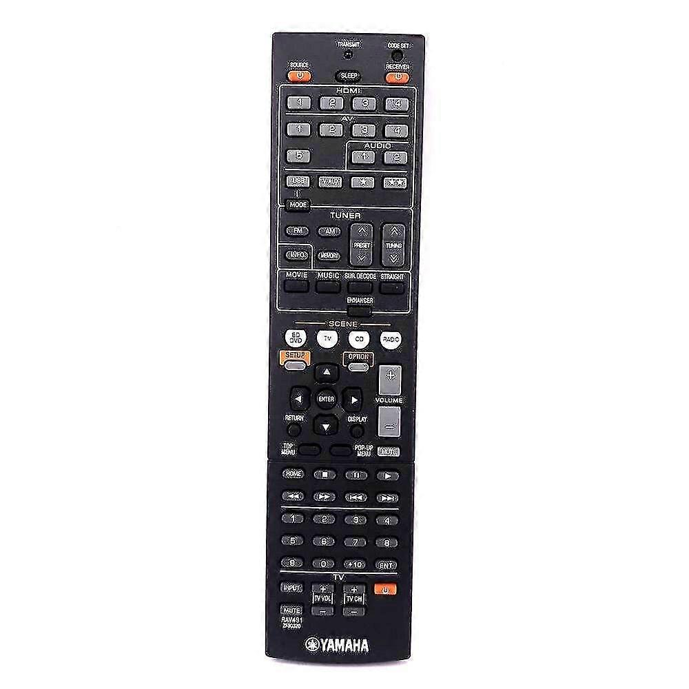 RAV491 ZF30320 For YAMAHA AV Receiver Radio Remote Control RAV494 HTR-4066