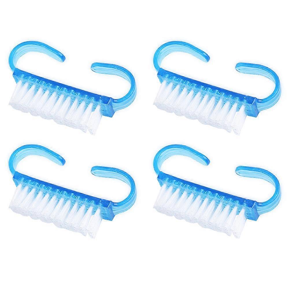 ハンドルグリップネイルブラシ、ネイルブラシハンドフィンガーネイルブラシクリーナースクラブキットつま先と爪のためのペディキュア男性女性(3パック)