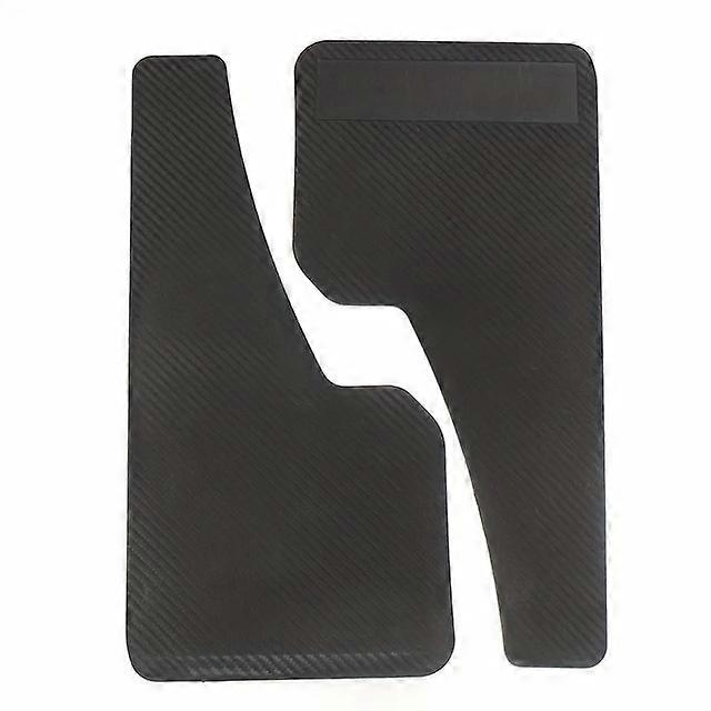 2pcs Universal Mud Flaps Carbon Fiber Effect Splash Guards Mudguards Mudflaps Auto Accessories