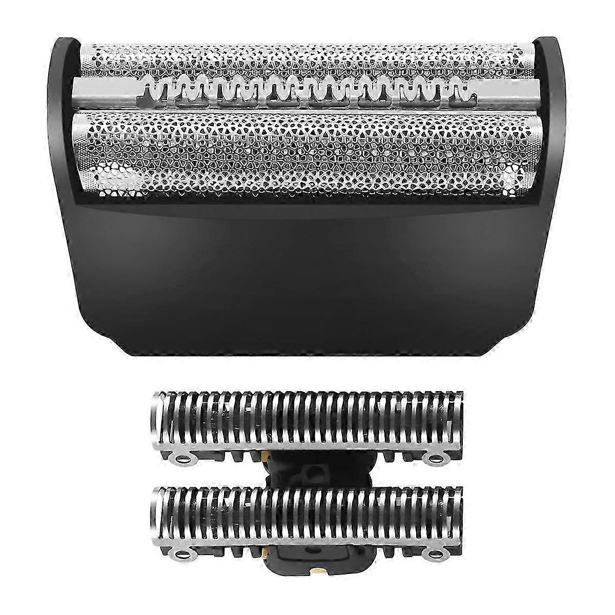 Shaver 30B Replacement Foil Screen+Blade compatible with Braun 3 Series SmartControl 5494 4835 197S 195S 4845