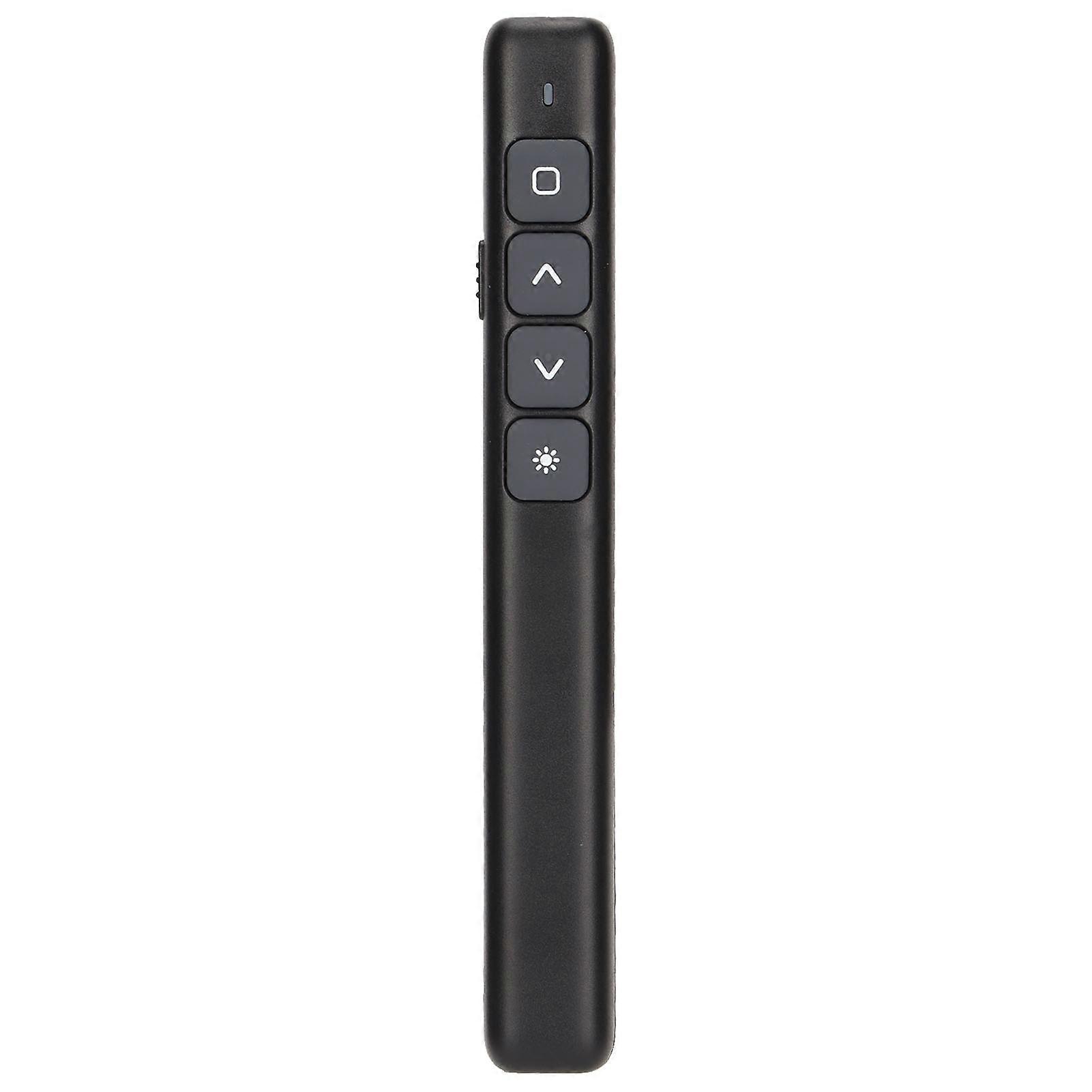 Präsentations-Clicker 2,4 GHz, 100 m effektive Entfernung, integriertes magnetisches Design, ergonomische und stabile Fernbedienung, drahtlose Fernpräsentation, C
