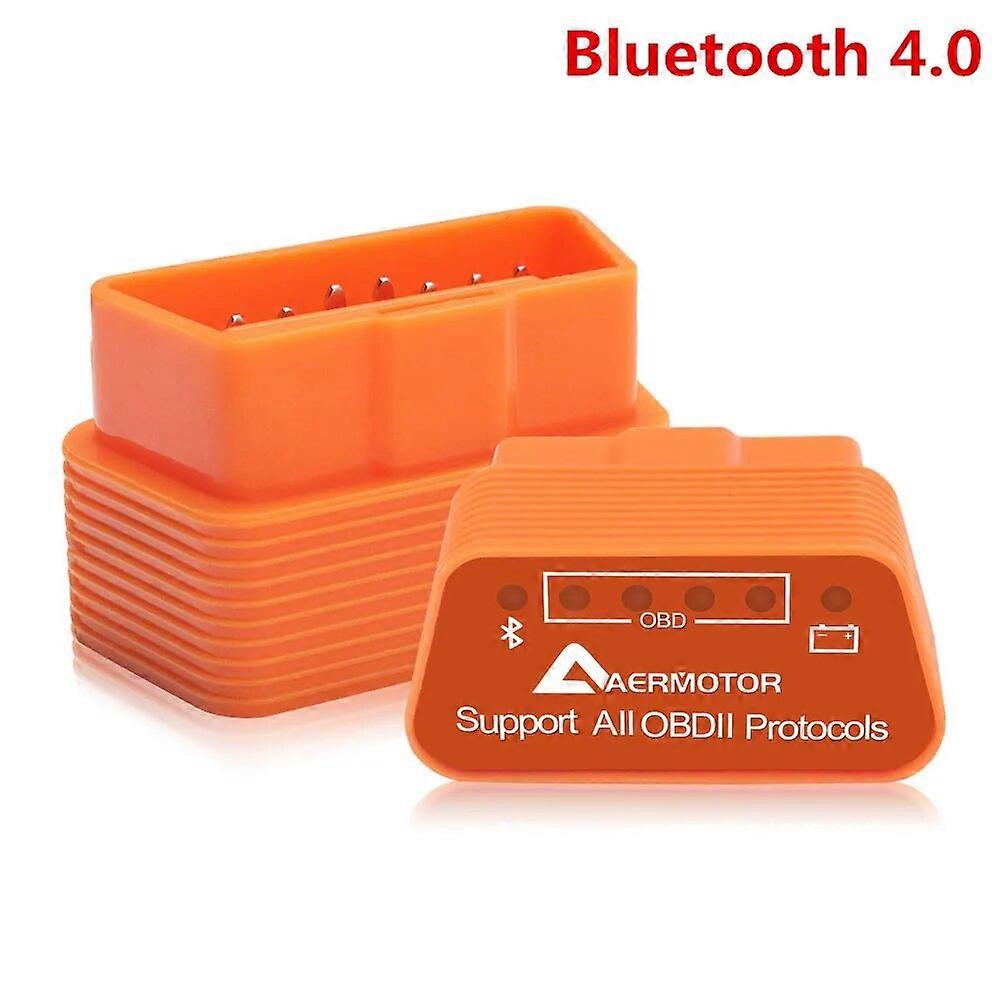 Aermotor ELM327 Bluetooth 4.0 Elm327 WIFI OBD2 V1.5 Auto Diagnostic Scanner ELM 327 Bluetooth 4 OBDII 1.5 For IOS Android PC