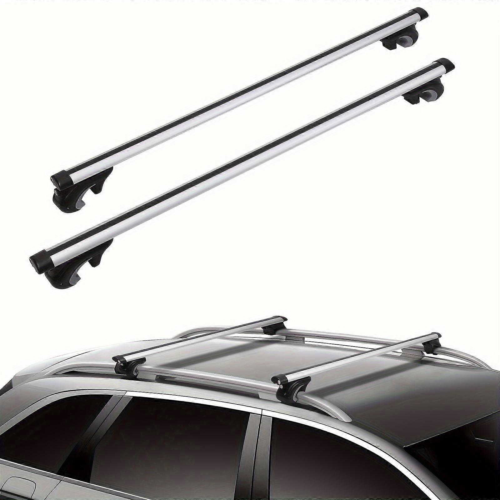Roof Rack Cross Bars with Lock, 54" Universal Roof Bars for Most SUV Without Roof Side Rail, Crossbars for Rooftop Cargo Carrier, Luggage, Kayak, Bike