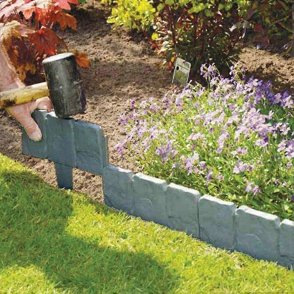 Decorative Garden Fence Border Landscape Edging Plastic 30pcs