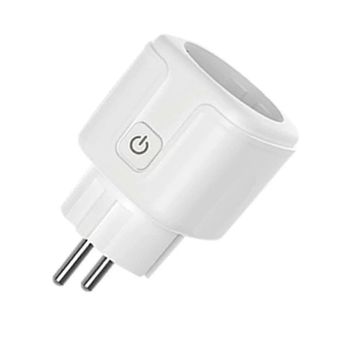 Tuya スマートソケット 16a Wifi リモートタイマーパワーモニタは、Google Home Smartlife アプリ EU プラグで動作します