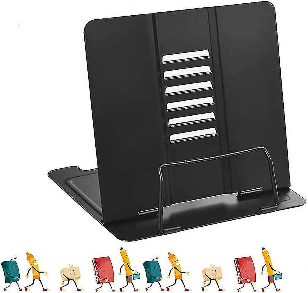 Metal Reading Stand, Foldable Bookends, Book Stand, Multifunctional Bookshelf