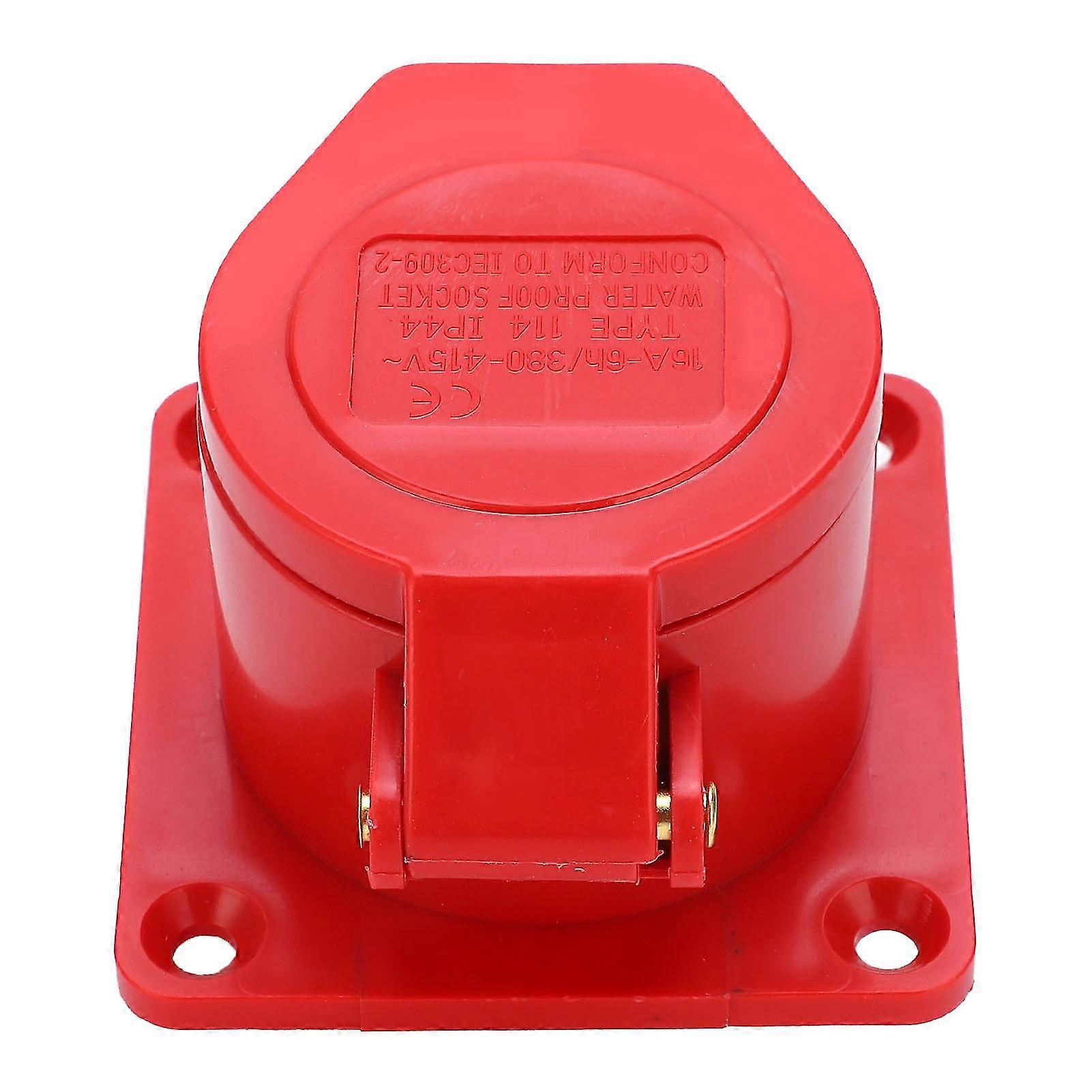 Explosion Proof IP44 Waterproof Industrial Socket 3 Phase 16A 4Pin
