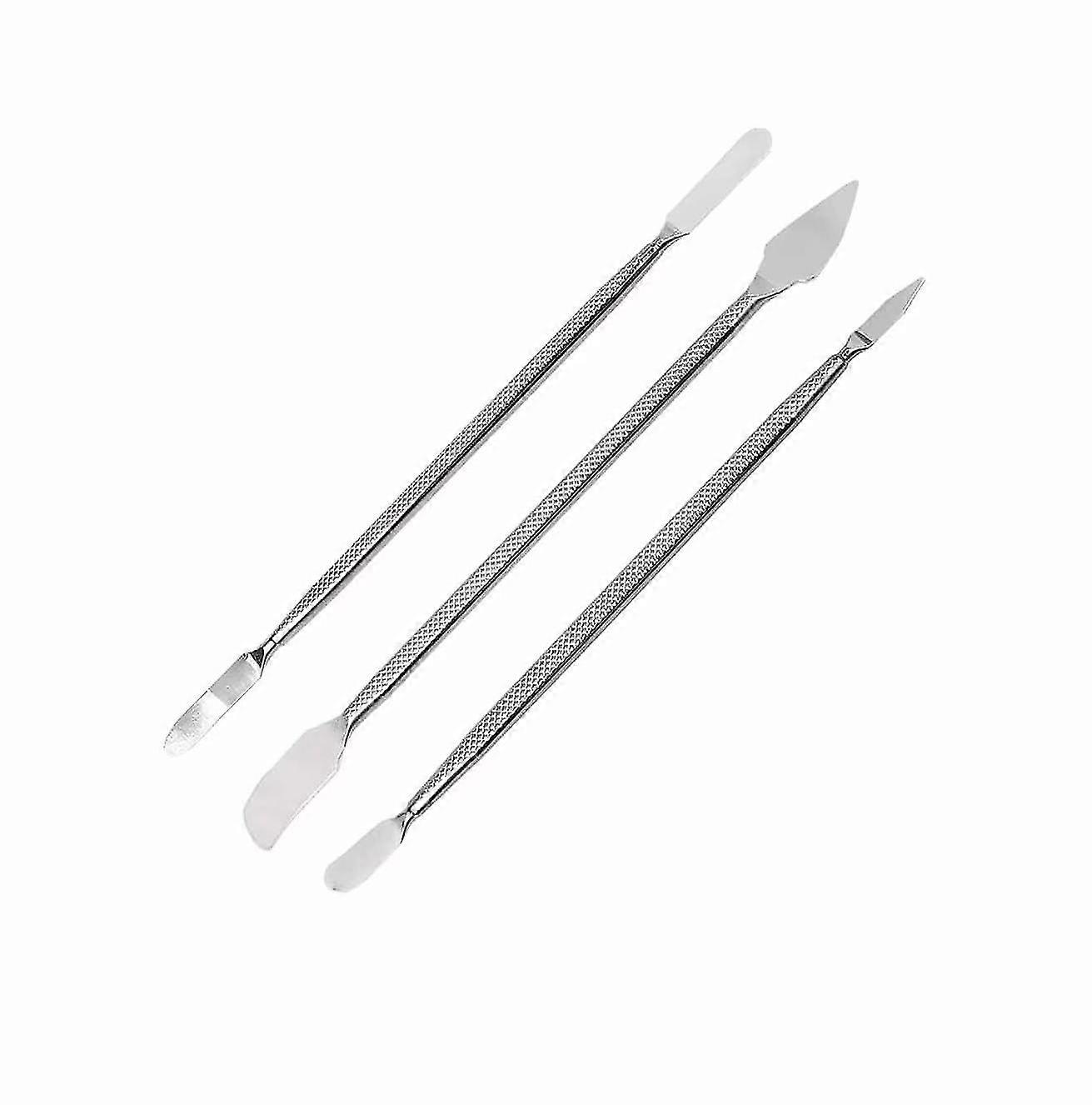 Jinyu Metal Spudger Opening Disassemble Tools Spudger Set For Pry Open Tablet Screen Mobile Phone Tablet Laptop Repair Tool Kit(3 Sets)