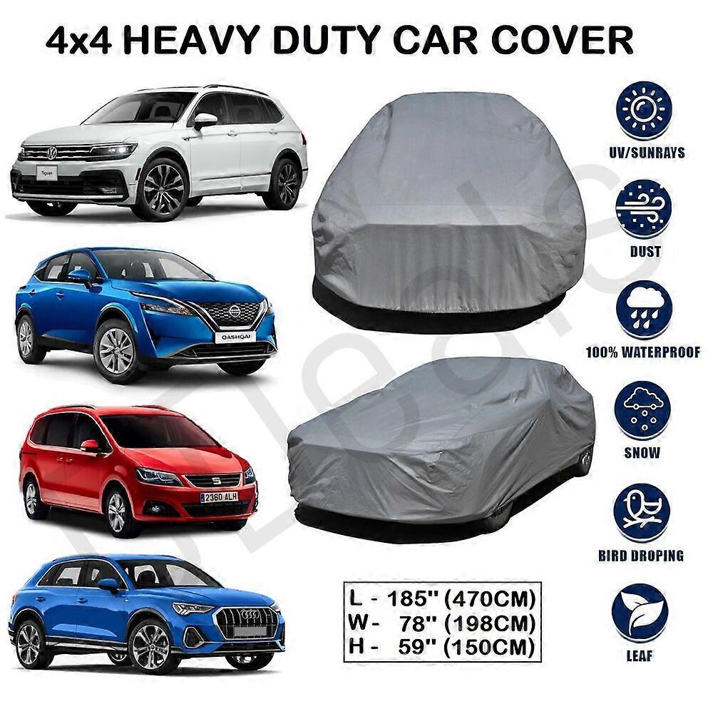 Heavy Duty Car Cover Protector Impermeabile Pioggia Neve UV Per Ford Kuga