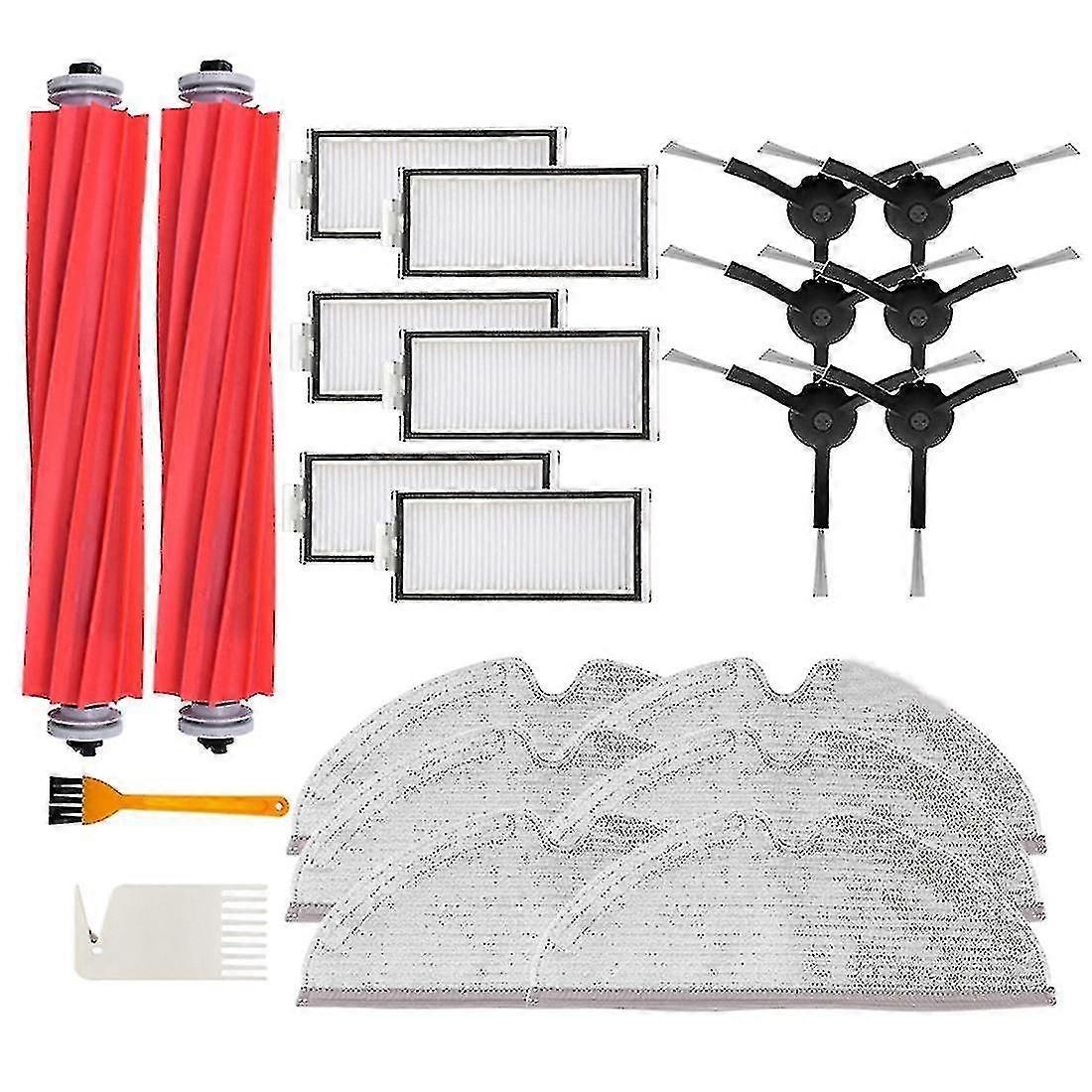 For Roborock Q7 Max / Q7 Max+/ T8 Main Side Brush Hepa Filter Mop Rag