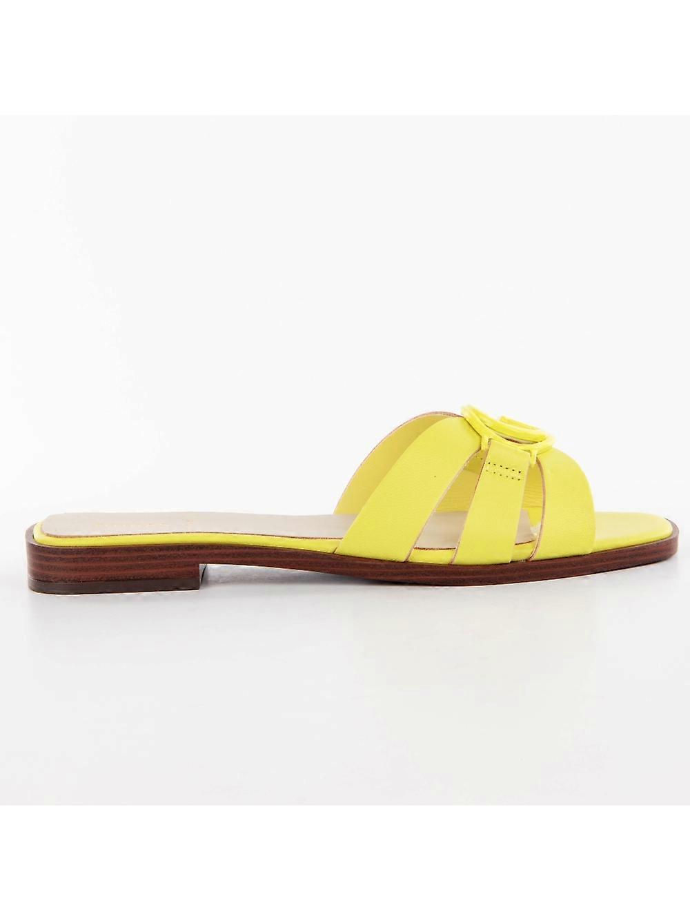 Women's Guess Symo Flip Flask Yellow