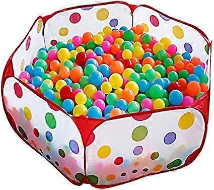 Dww-KUUQA 100CM Children's Ball Pit Play Tent with Storage Bag (Balls Not Included)