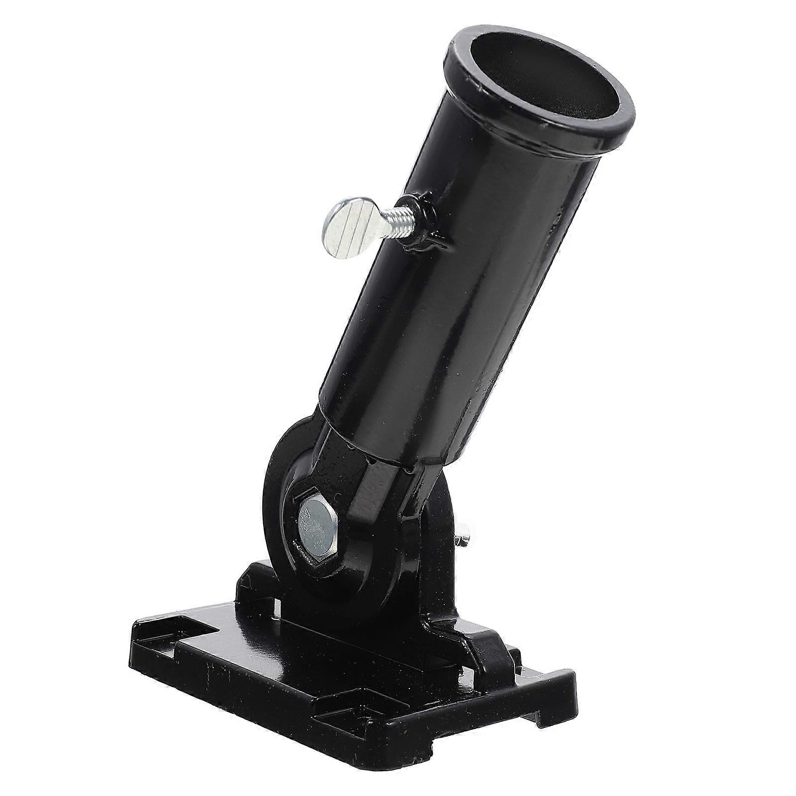 Wall-mounted Flagpole Rack Adjustable Flag Pole Holder Wall Flag Pole Holder