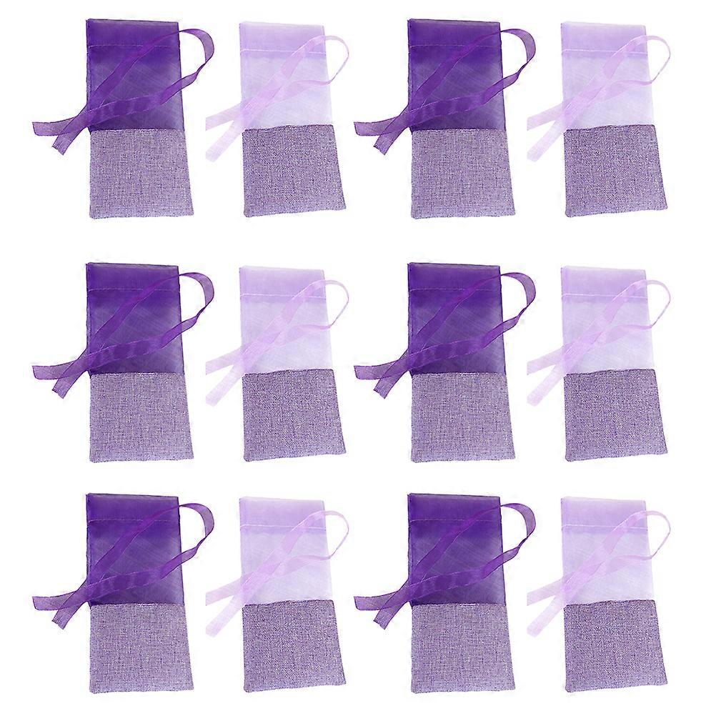 24stk lavendel pose poser lavendel poser skab skuffer freshener tomme poser
