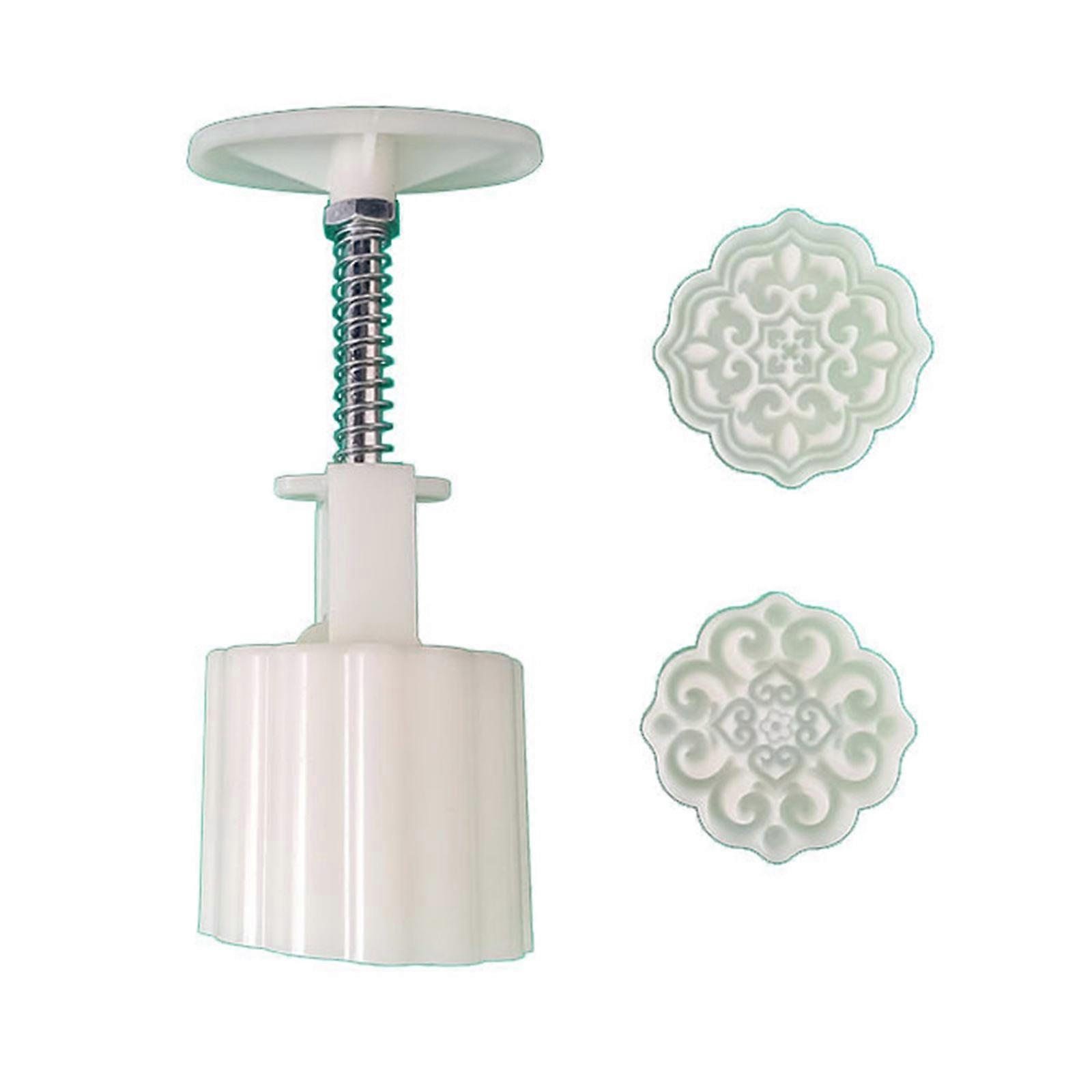 Baking Decorating Mooncake Mould Hand-Pressure Exquisite Chinoiserie Pattern