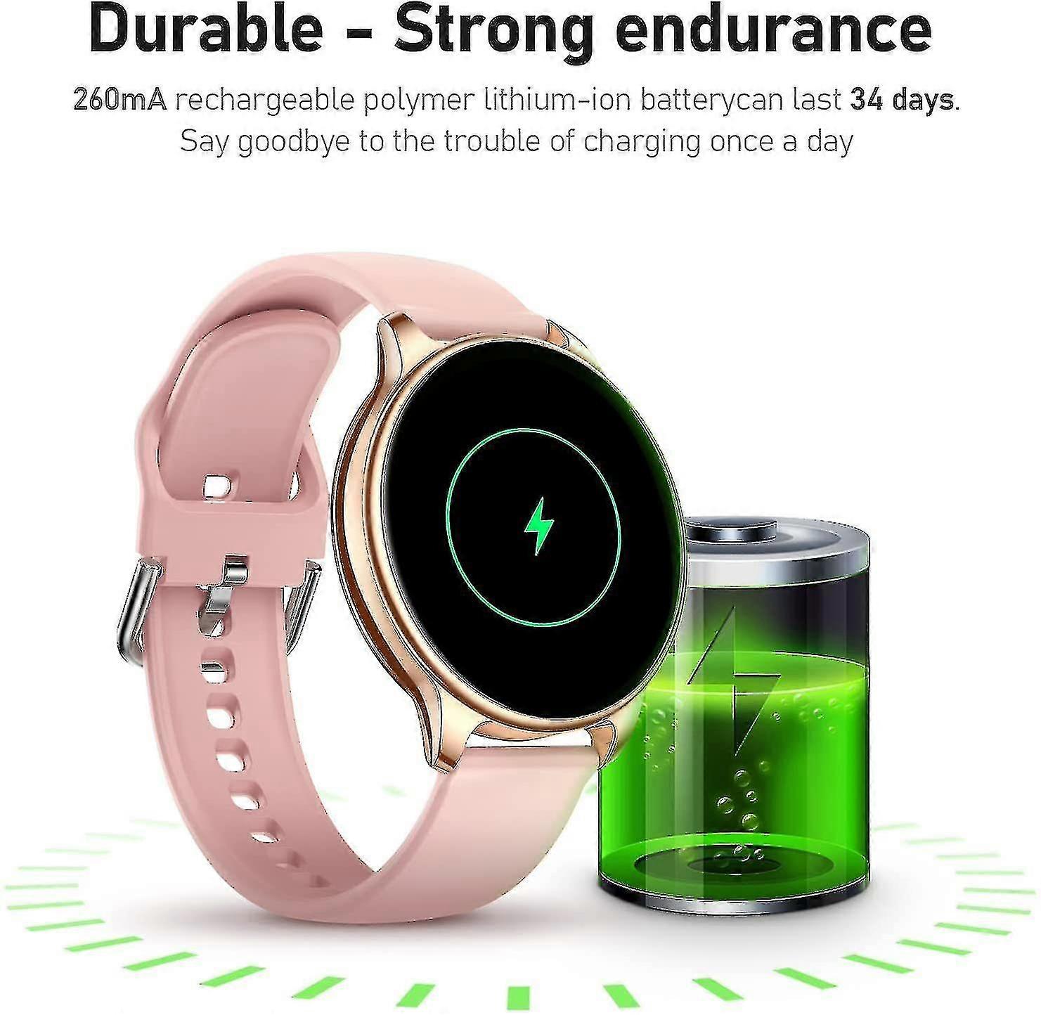 Watch With Tooth Call Make For Men Women Ip67 Fitness Tracker With Pressure Spo2 Rate Temperature Sleep Monito