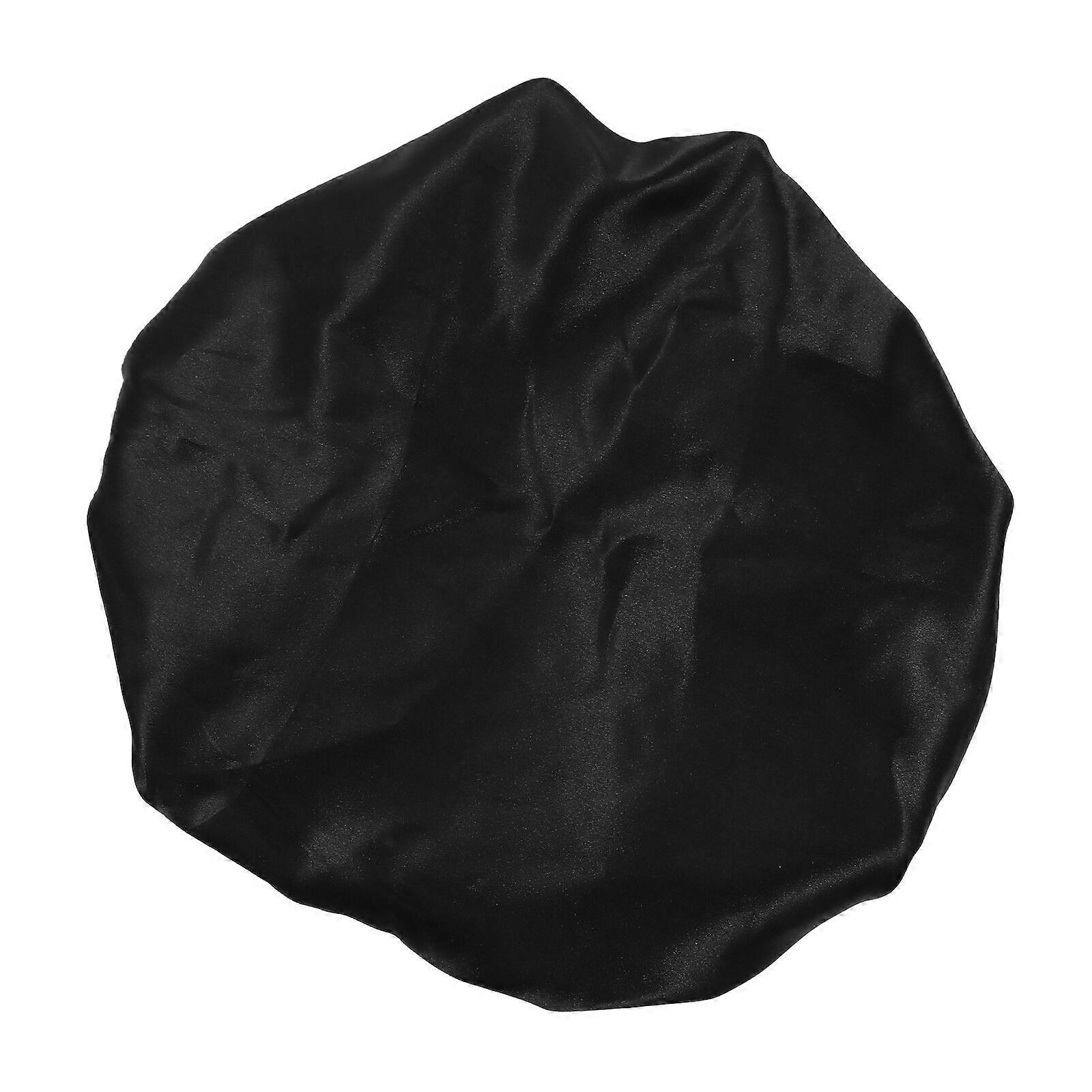 Adjustable Shower Caps Satin Double Layers Bathing Shower Night Sleep Caps