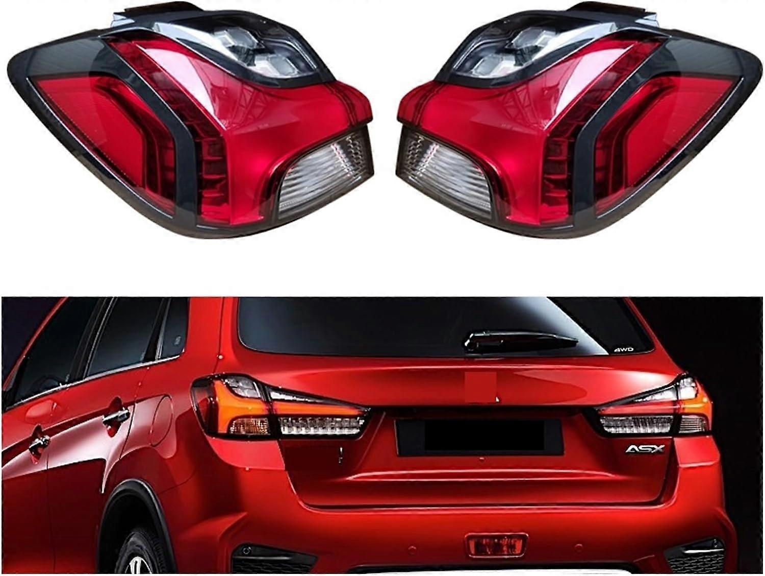 Car Rear Brake Tail Light Stop Lamp Tail Signal Lamp Car Styling Parts Compatible with Mitsubishi ASX 2020 (Color : Right Inner)