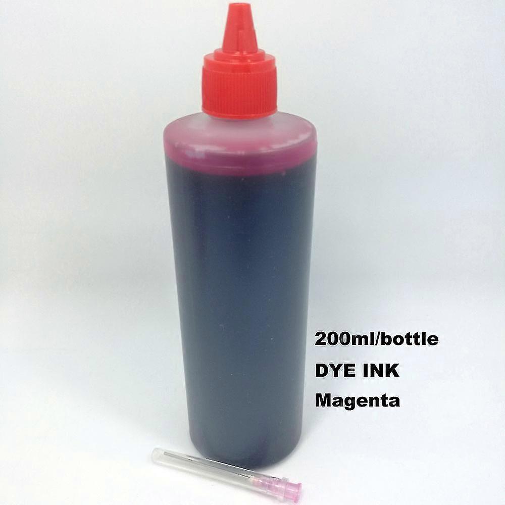 vysoce kvalitníUniverzální 200ml / láhev Dye Ink Refill Ink Kit pro HP Pro Canon Pro Brother Pro Epson Pro kazetu do tiskárny Lexmark