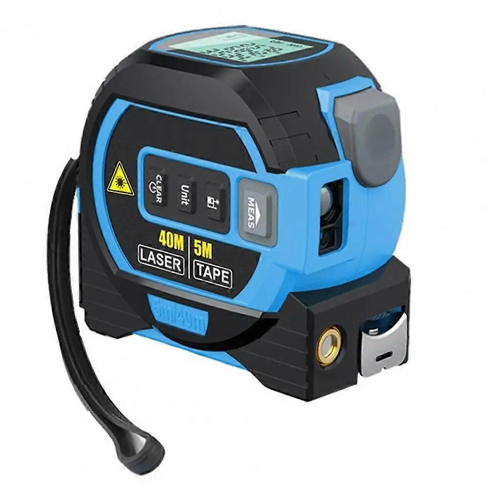 Precision Measuring Tool Distance Meter with Self-locking Device Versatile 3-in-1 Digital Display Tape Measure for Workshop