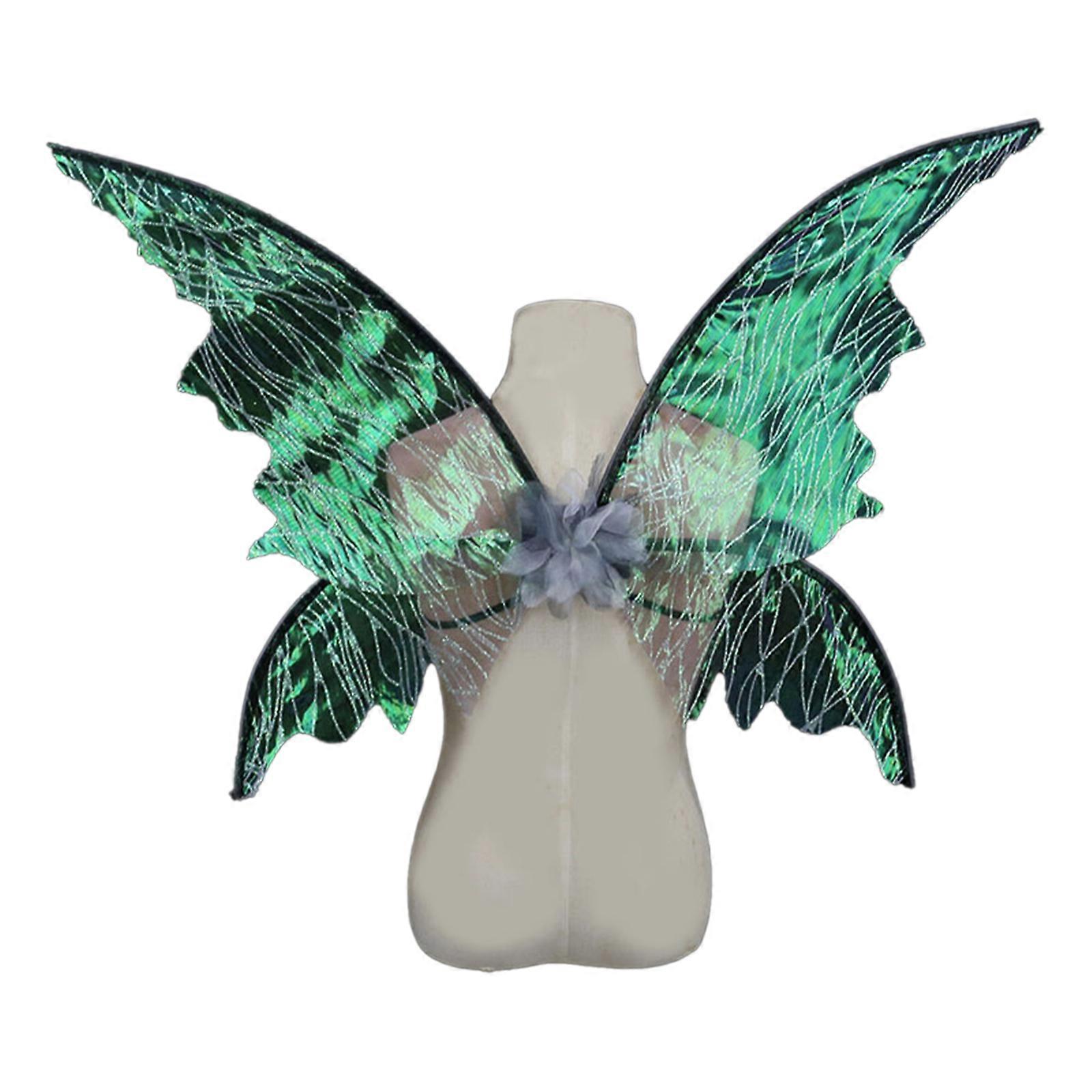 תחפושת פיות הפרפר החדשה הטובה ביותר לנשים בנות נוצץ נסיכת אנג'ל כנף מתנהHotsale 2023