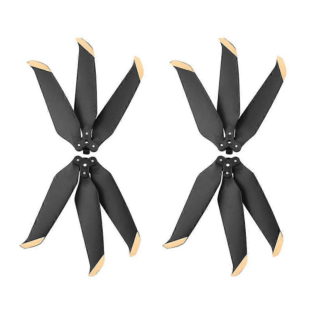 2 Pairs 7238f Quick-release Propellers Low-noise Folding Props Blades Replacement Drone Wing Accessory For Mavic Air 2/2s Drone