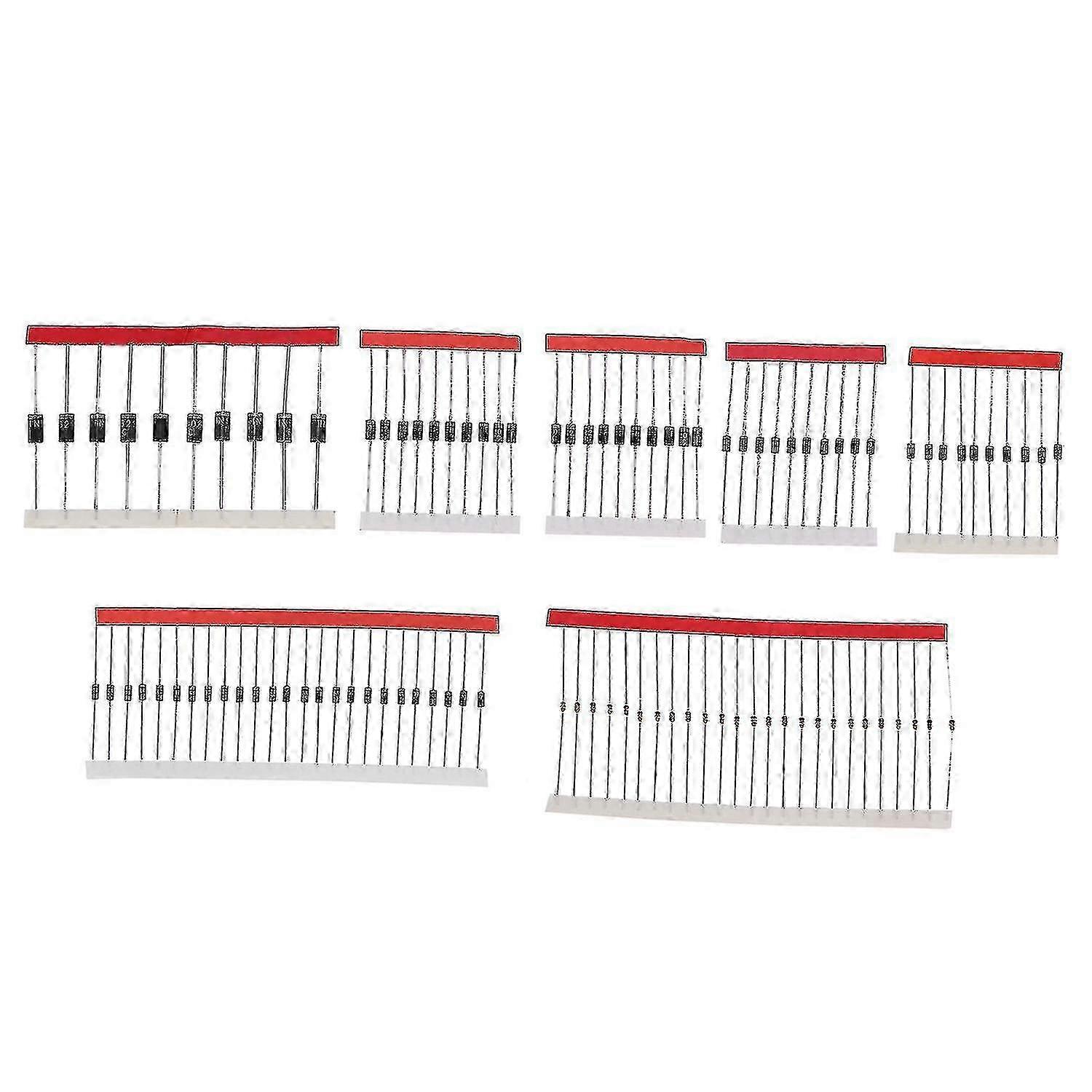 1n4148 1n4007 1n5819 1n5399 1n5408 1n5822 Fr107 Fr207 Diode Kit