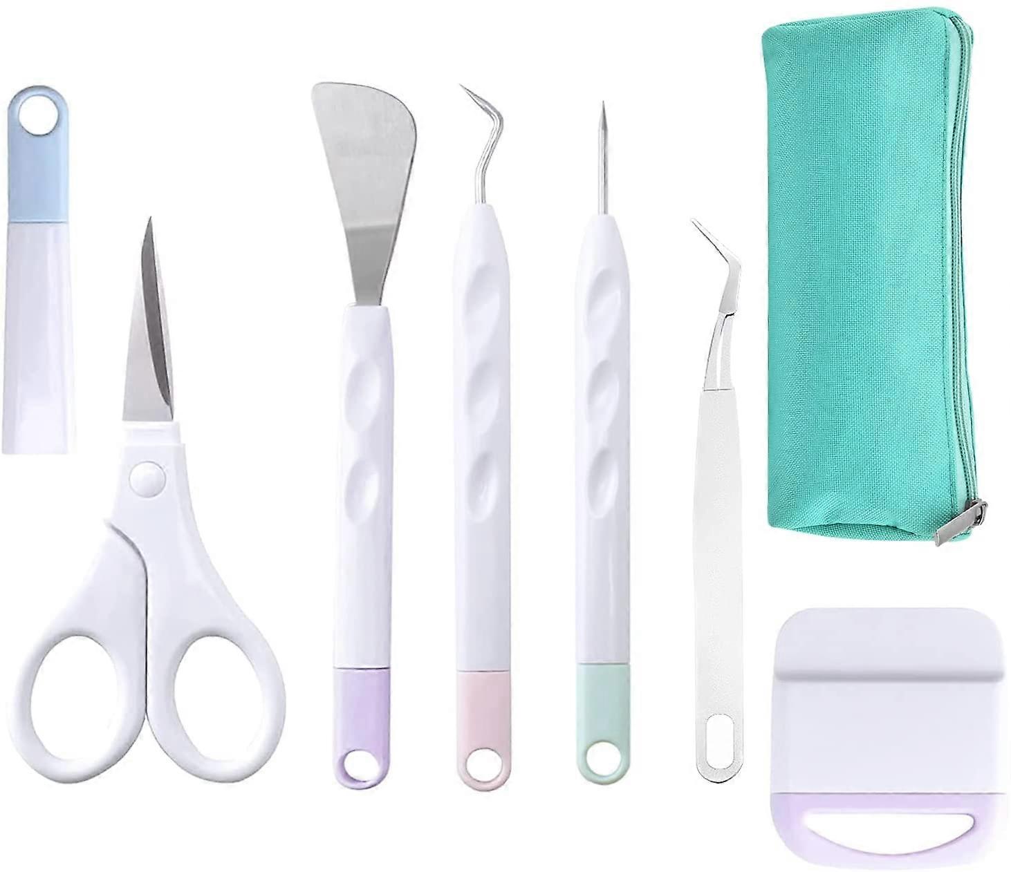 Vinyl Weeding Tool Set - 7 Pieces for Scrapbooking Sketching